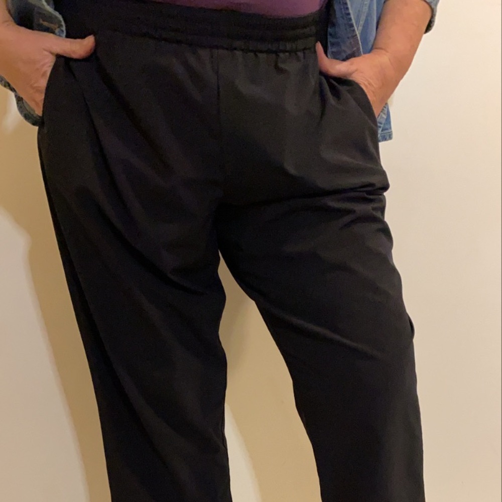 XL Black Cropped Pant